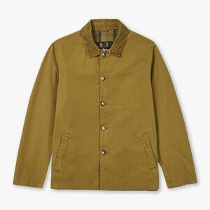 BARBOUR MENS STONEFORD CASUAL JACKET IN STONE, medium, brand new, vintage